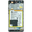 Pantalla LCD original Huawei P9 Lite (VNS-L21) negra para reparación de display roto.