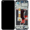 Pantalla original Oppo A96 negra, display LCD de repuesto para reparación de pantalla rota CPH2333.