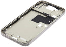 Encuentra la carcasa intermedia con botones de encendido y volumen para iPhone 16 Pro Max en Guatemala, disponible en grado A y color titanio natural.