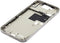 Encuentra la carcasa intermedia con botones de encendido y volumen para iPhone 16 Pro Max en Guatemala, disponible en grado A y color titanio natural.