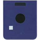 Tapa trasera original Motorola Razr Ultra XT2655 2026, color azul Orient, para reparación o repuesto.