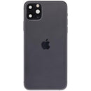 Carcasa trasera Space Gray para iPhone 11 Pro Max A2161, A2218, A2220, con puerto de carga y piezas pequeñas, OEM usado.