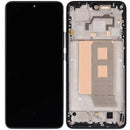 Pantalla LCD negra refurbished para Xiaomi Poco F5 Pro/Redmi K60/K60 Pro con frame, lista para reparación de display.