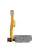Botón home blanco con sensor de huellas y cable flex para Asus ZenFone 4 ZE554KL.