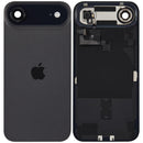 Tapa trasera Space Black usada para iPhone Air con MagSafe, NFC y flex de linterna, ideal para reparación.