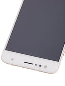 Pantalla LCD blanca refurbished para Asus ZenFone 4 Selfie (ZD553KL/ZB553KL) con marco, lista para instalación.