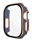 Protege tu iWatch 49mm con este bumper de PC brillante en color azul y oro rosa en Guatemala.