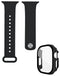 Compra en Guatemala la mejor banda de silicona suave y bumper case con cristal templado para tu iWatch 49mm en SlowBack.