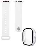 Encuentra en Guatemala las mejores bandas de silicona y bumper cases para iWatch 49mm, con cristal templado incluido.