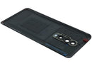 Tapa trasera original negra para OnePlus 7T Pro. Repuesto de HD1910 para reparación de back cover.