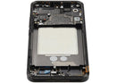 Pantalla refurbished con marco para Xiaomi 13 negra, lista para reparación y reemplazo de display.