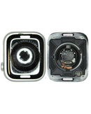 Carcasa Apple Watch Series 8 41mm GPS, aluminio plateado usada, ideal para reemplazo o reparación.