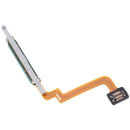 Sensor de huella flex Aqua Green para Xiaomi Redmi Note 10, repuesto para reparación.