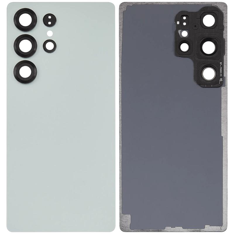 Encuentra tapas traseras con lente de cámara para Samsung Galaxy S25 Ultra 5G en Guatemala, garantizadas y en varios colores como Titanium Jade Green.