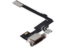 Puerto de carga Desert Titanium usado para iPhone 16 Pro (A3083, A3292, A3293, A3294), cable flex, conector.