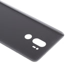 Tapa trasera de vidrio para LG G7 ThinQ, color negro. Repuesto para reparación G710AWM.