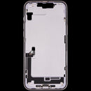 Encuentra la carcasa media con flex de puerto de carga y piezas pequeñas para iPhone 14 Plus en Guatemala con garantía.