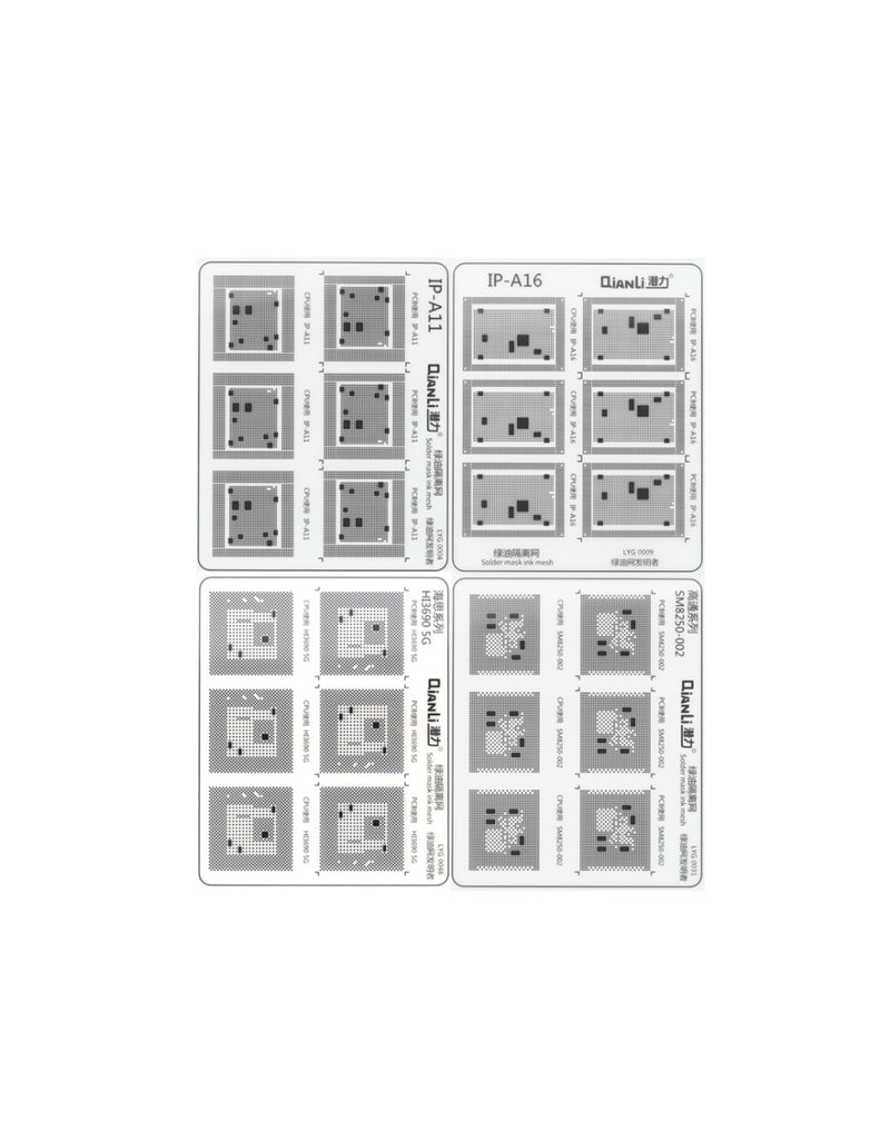 Encuentra la Almohadilla de máscara de soldadura QianLi Serie Signature en Guatemala para reparaciones de componentes con la mejor calidad y variedad de modelos.