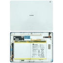 Tapa trasera blanca original para Huawei MediaPad M3 Lite 10.1, repuesto de back cover BAH-AL00, BAH-L09, BAH-W09.