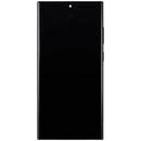 Pantalla OLED Samsung Galaxy S23 Ultra 5G (Aftermarket Plus) Graphite con marco, 120Hz, para reparación.