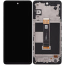 Pantalla refurbished TCL 50 XL NxtPaper 5G con marco, lista para repuesto de display y reparación.