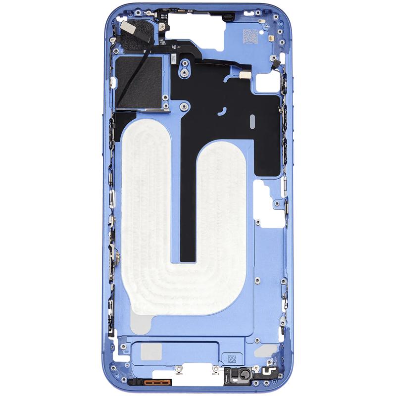Encuentra la mejor carcasa de marco medio con botones de encendido y volumen para iPhone 16 Plus en Guatemala.