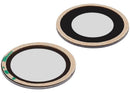 Lente de cámara trasera con adhesivo para iPhone 11 (A2111, A2221, A2223), 2 piezas de zafiro real premium.