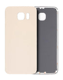 Encuentra la tapa trasera original en Gold Platinum para reparar tu Samsung Galaxy S6 en Guatemala con garantía.