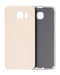 Encuentra la tapa trasera original en Gold Platinum para reparar tu Samsung Galaxy S6 en Guatemala con garantía.