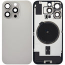 Repuestos originales de tapa trasera con MagSafe Magnet, NFC y Flashlight Flex para iPhone 16 Pro disponibles en Guatemala.