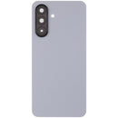 Tapa trasera gris de repuesto para Samsung Galaxy A17 4G/5G, con lente de cámara integrada.