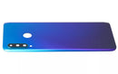 Tapa trasera azul pavoreal para Huawei P30 Lite/Nova 4E, sin logo, con lente de cámara.
