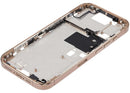 Chasis medio iPhone 16 Pro Desert Titanium con botones de encendido y volumen, para reparación A3083, A3292.