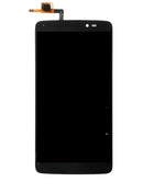 Pantalla LCD refurbished negra sin marco para Alcatel Idol 3 (6045), repuesto para reparación de display.