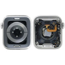 Carcasa trasera plateada de acero inoxidable para Apple Watch Series 6 40mm (A2291), usado, repuesto de reparación.