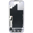 Tapa trasera original lavanda para iPhone 17 (A2849, A3105) con batería integrada, versión US, para reparación.
