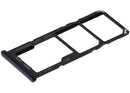 Bandeja SIM negra de repuesto para Samsung Galaxy M32 (M325), pieza original para slot SIM card.