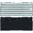 Teclado ANSI US plateado original para MacBook Neo 2026 con Touch ID, ideal para reparación.
