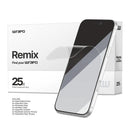 Paquete surtido de 25 protectores de pantalla Wrapd Remix: FlexShield, HardSkin, HyperFilm y HyperShield para reparación de display.
