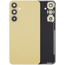 Tapa trasera de vidrio color limón para Samsung Galaxy A35 5G con lente de cámara, repuesto para reparación.