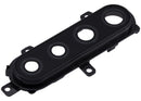 Lente de camara trasera con soporte para Samsung Galaxy A21 (A215 / 2020) (Negro)
