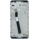 Pantalla original Xiaomi Redmi 7A negra, módulo LCD y digitalizador para reparación de display.