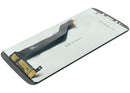 Pantalla original LCD y digitalizador dorado para Motorola Moto E5 Plus (XT1924) con marco, ideal para reemplazo.