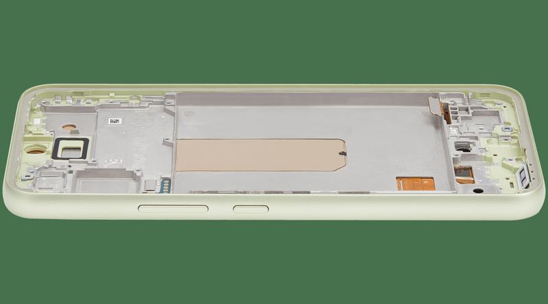 Reparación de pantalla OLED con marco para Samsung Galaxy A54 5G en Guatemala.