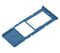 Bandeja para tarjeta SIM para Samsung Galaxy A12 (A125 / 2020) (Azul)