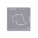 Stencil Bumblebee QS136 Qianli para reparación de capa intermedia Vivo iQOO 5 5G, herramienta de precisión.