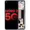 Pantalla OLED con marco para OnePlus Nord 2 5G (Gray Sierra)