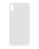 Tapa trasera para iPhone XS Max (Sin logo) (Plata)