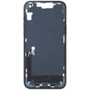 Chasis medio iPhone 14 Plus Midnight (A2886) usado con puerto de carga y pequeñas partes para reparación.