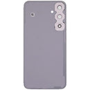 Tapa trasera de vidrio lila para Samsung Galaxy A35 5G con lente de cámara, repuesto para reparación.
